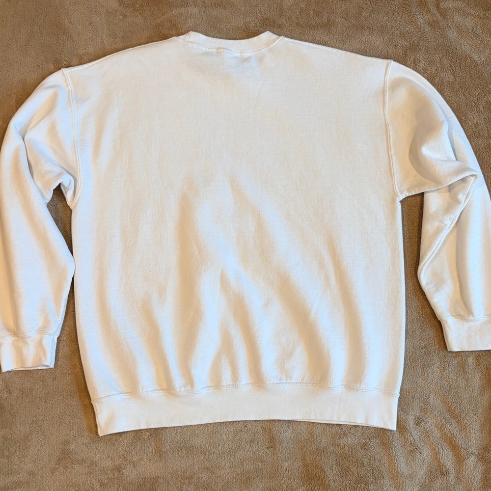 Altar'd State Yeehaw Gameday Smiley Cowboy Crewneck Sweatshirt Size S/M - Picture 4 of 4